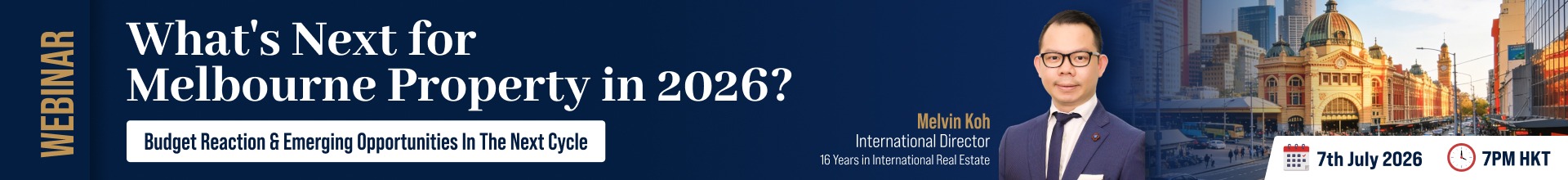 2026 年墨爾本物業市場展望：洞悉最新預算案與「低水」投資機遇