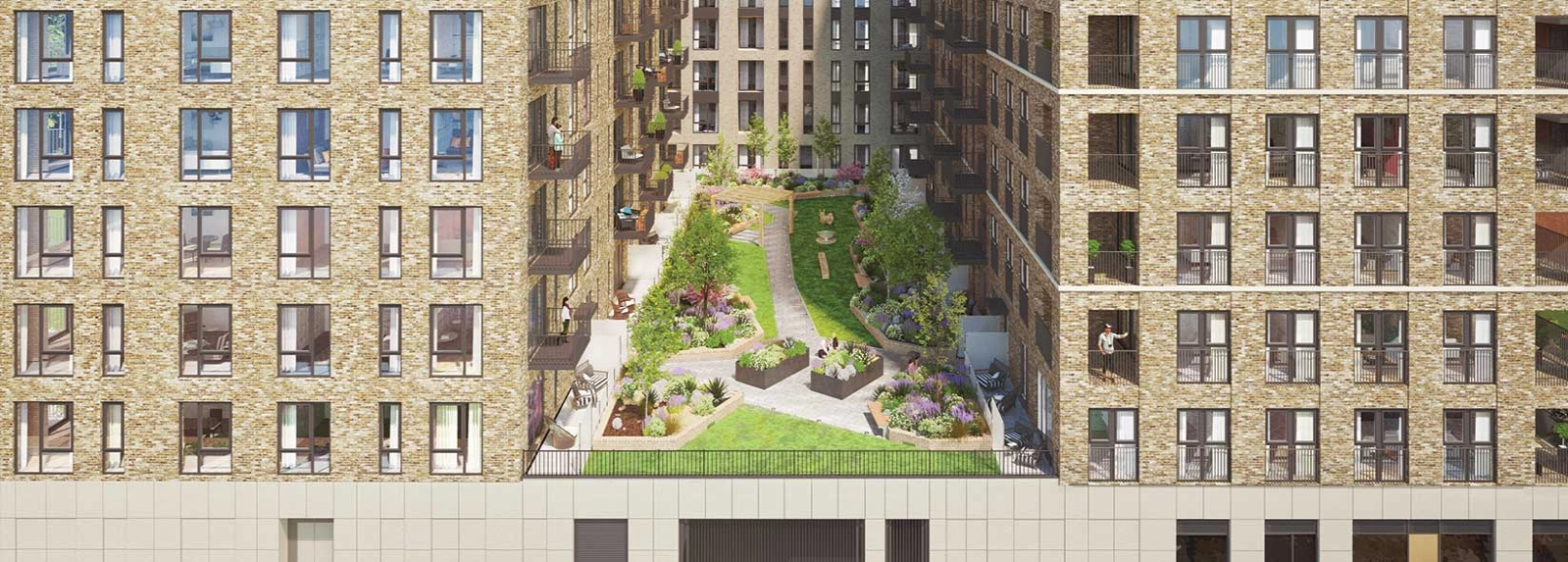 Colindale Gardens banner 3