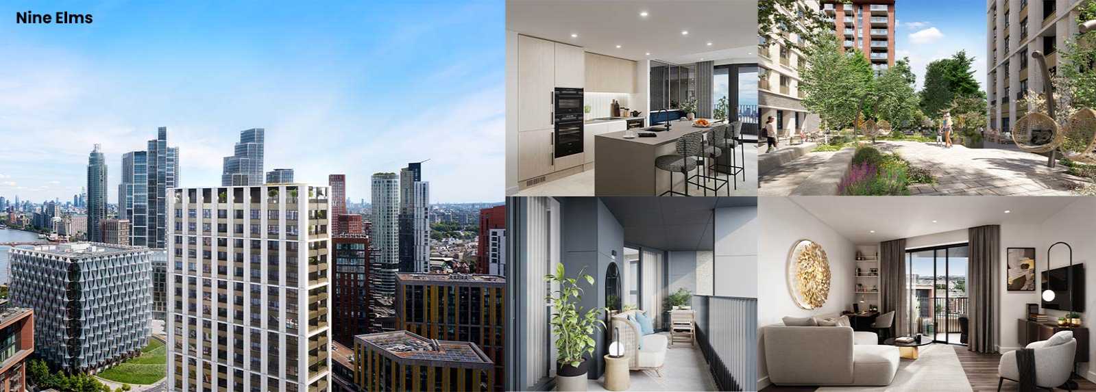 London Square Nine Elms Luxury Apartments for Sale in SW11