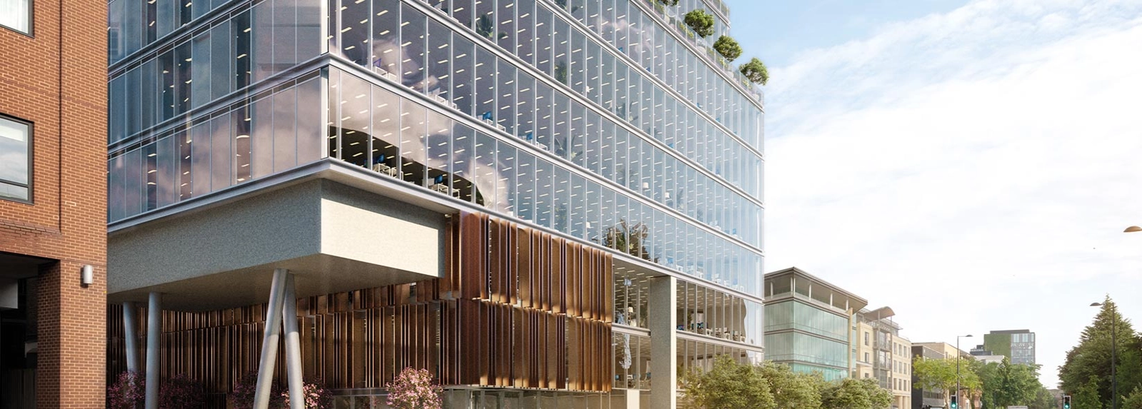 The Clarendon exterior banner 1