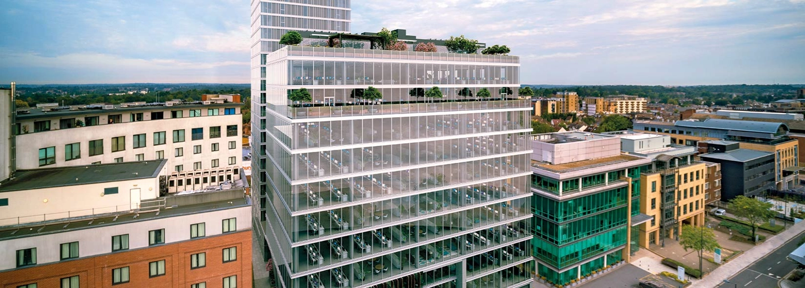 The Clarendon exterior banner 2