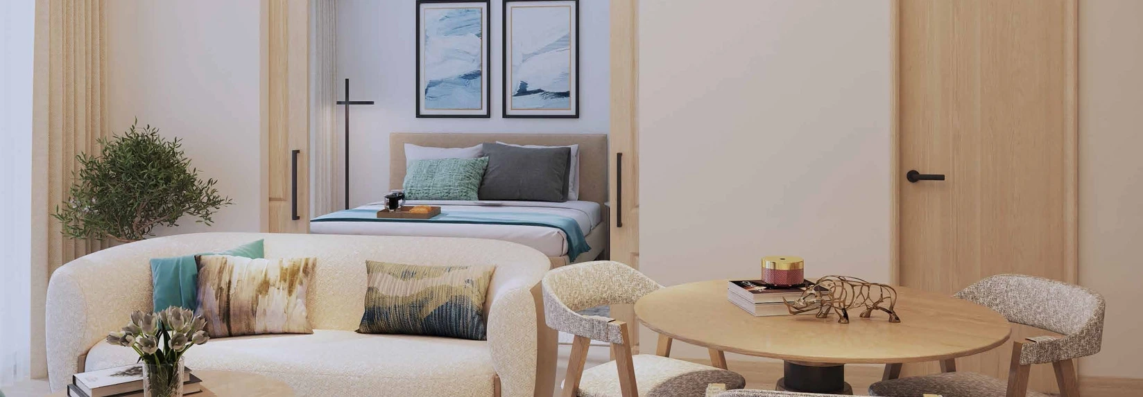 	Damac District living room