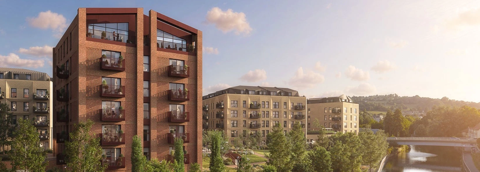 One Waterside, Bath ext - 2