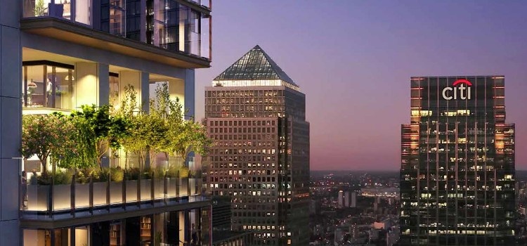 South Quay Plaza's latest phase in Canary Wharf
