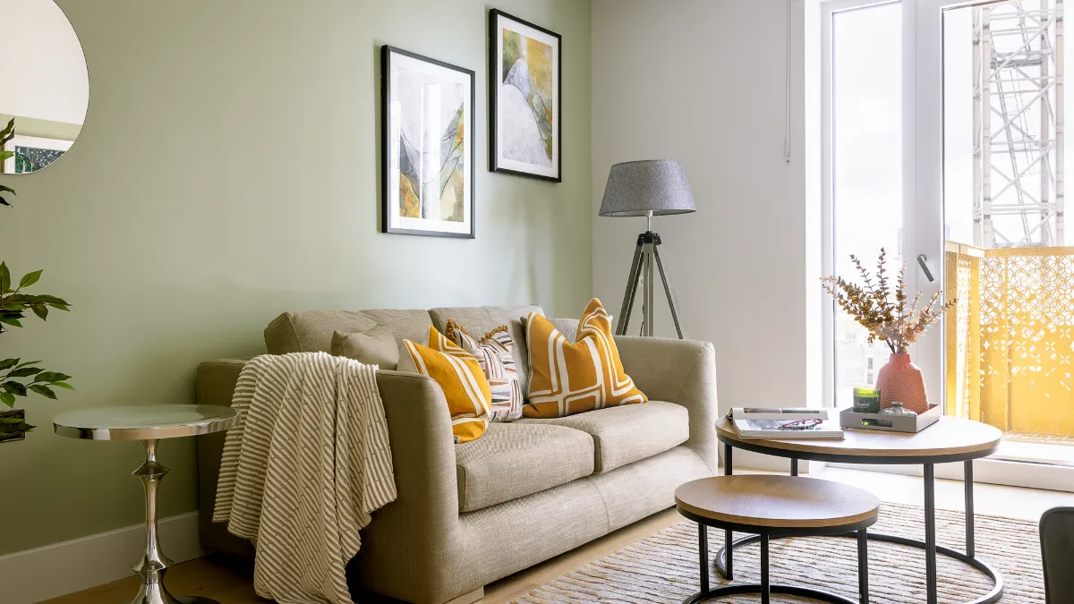 Living area interior