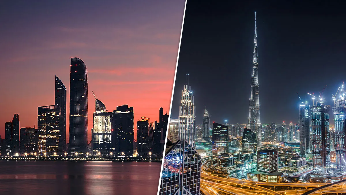 Dubai vs Abu Dhabi