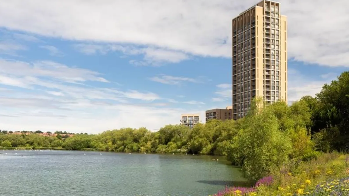 New Hendon waterside