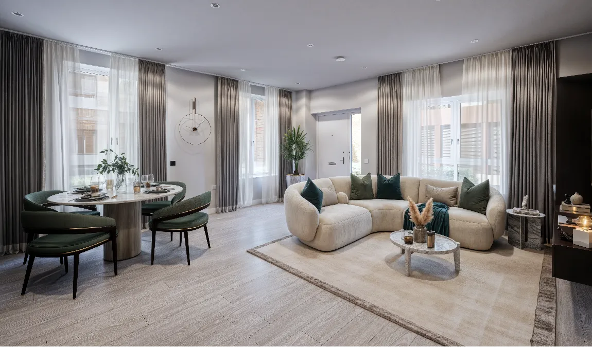 North Gate Park, Aparment Living Room