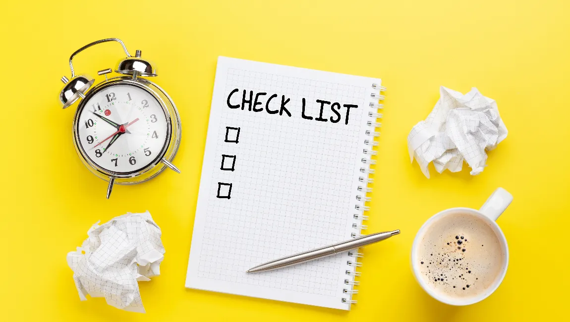 A buyer's checklist