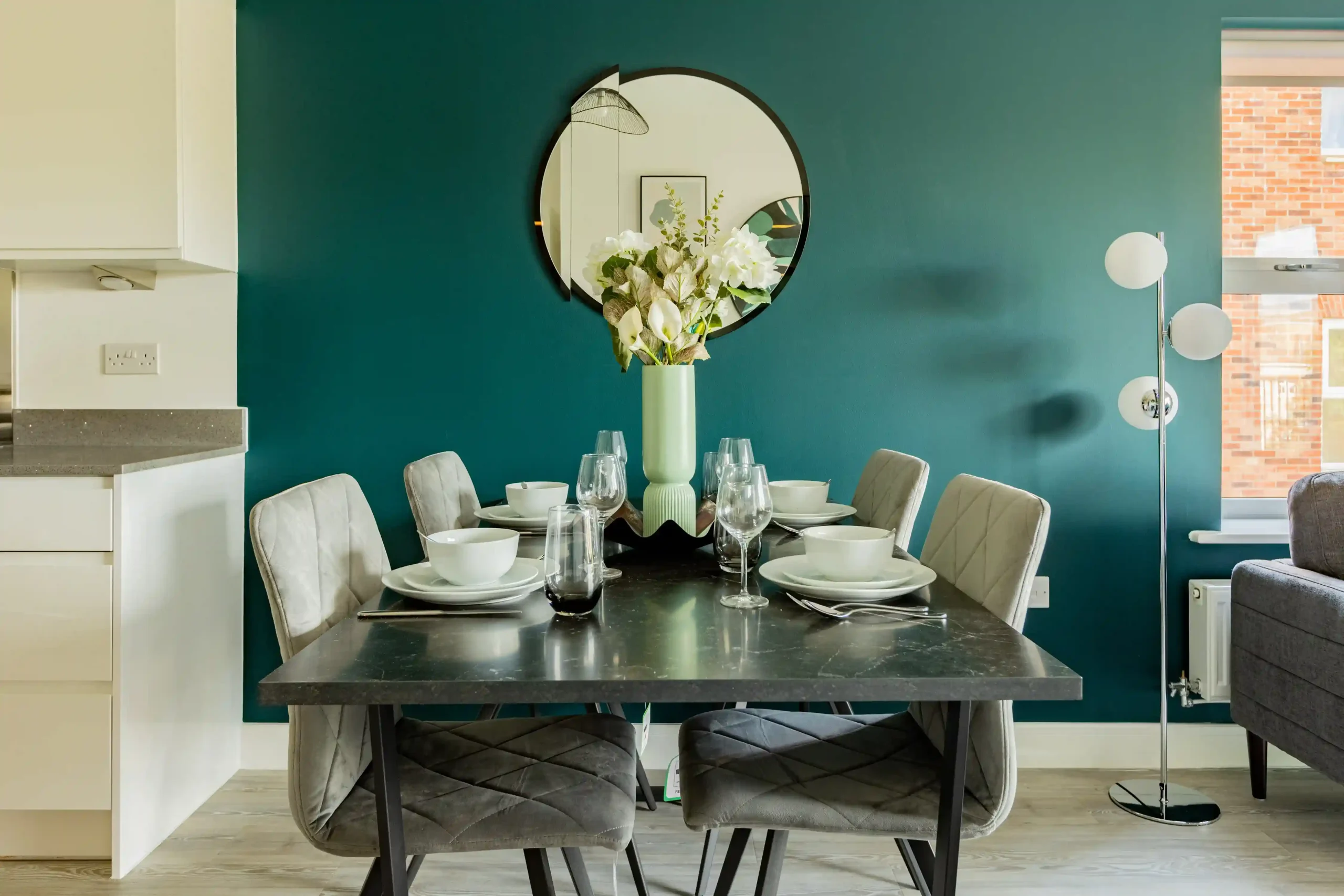 Stylish dining table