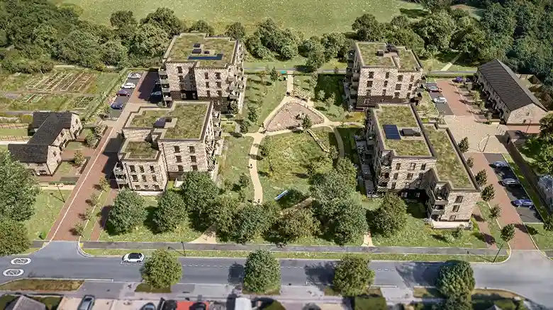 City reach - Aerial view